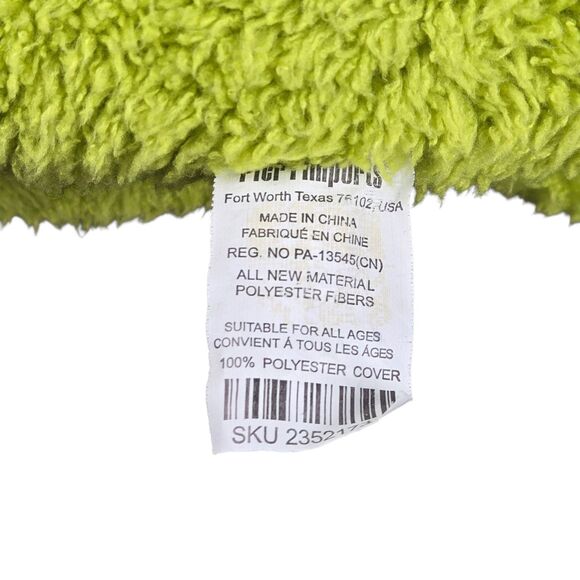 Set of 2 Pier 1 Imports Green Monkey Max Plush Ape Gorilla 21" & 10" - Picture 9 of 15